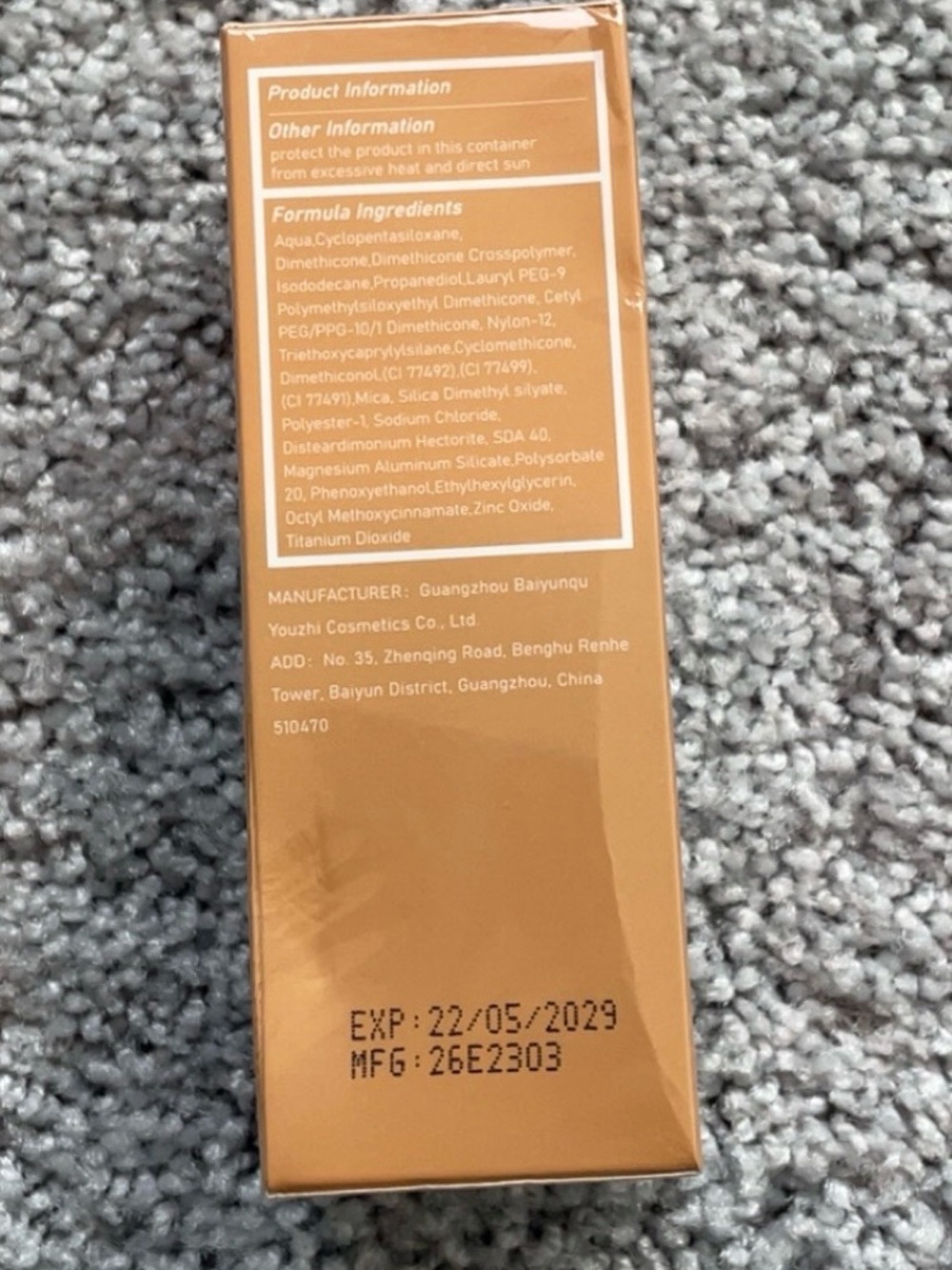 Color-Changing Foundation - Warm Tan - Picture 2 of 5
